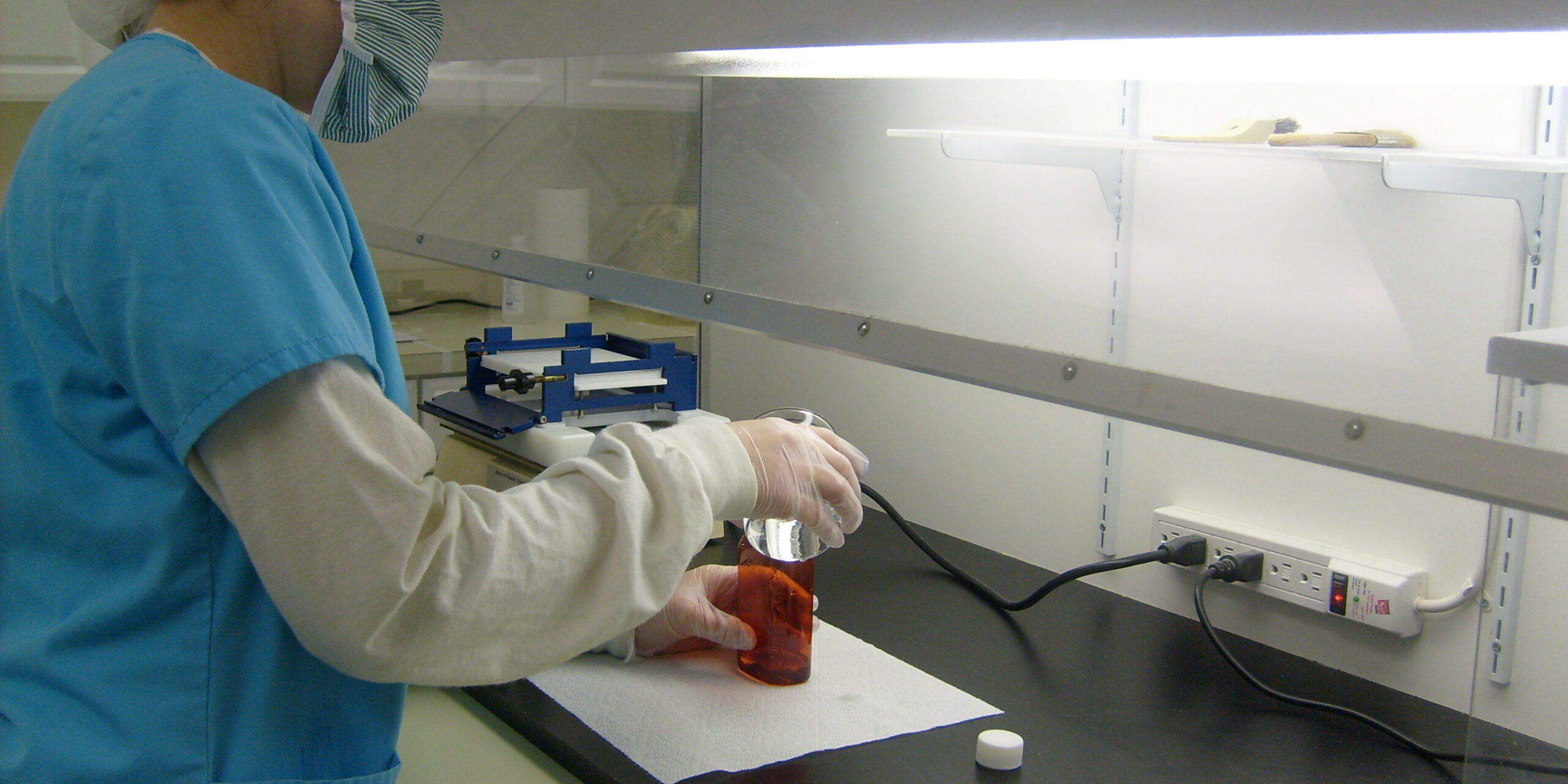 medicine being made in lab